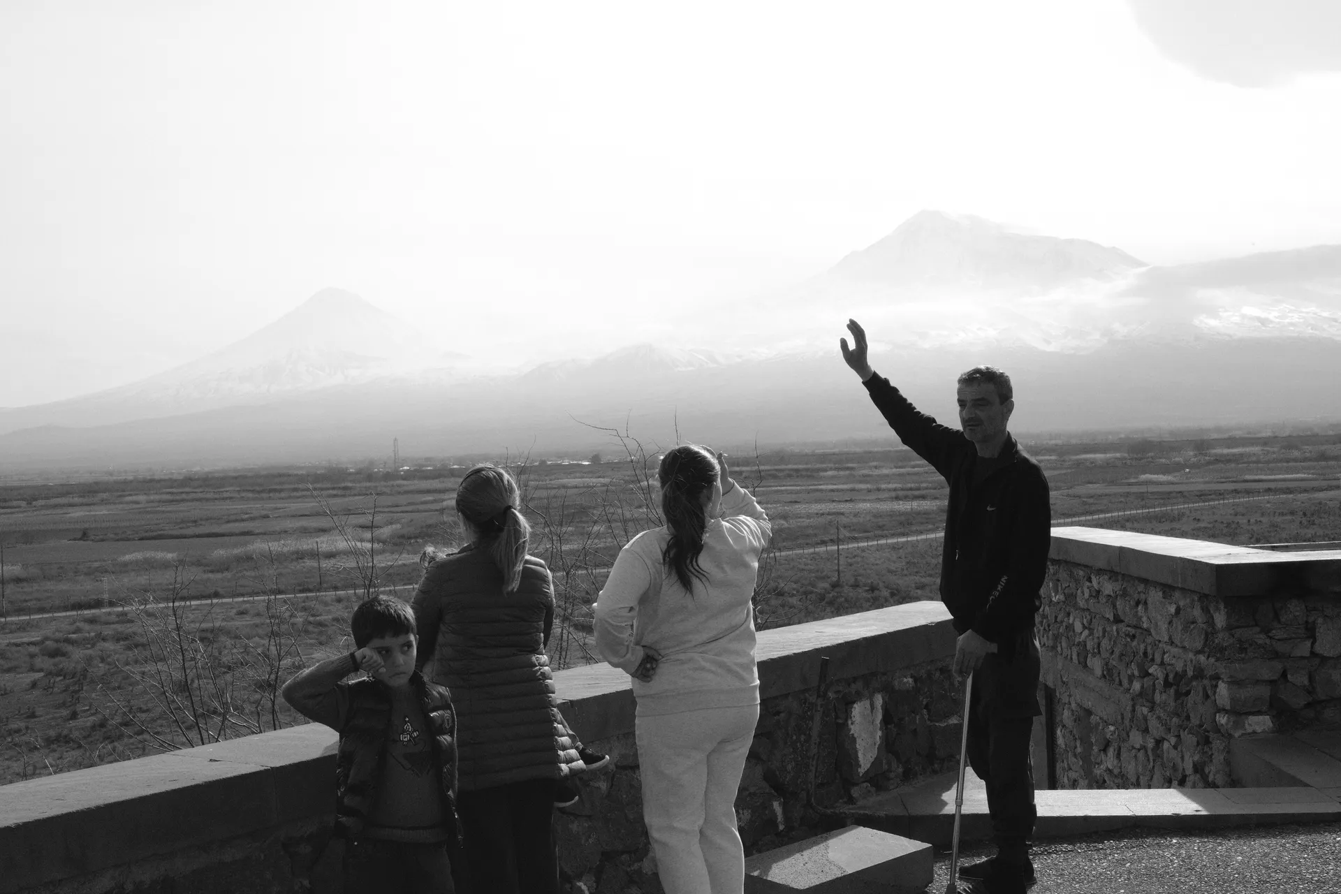 Around Khor Virap, Ararat on the background