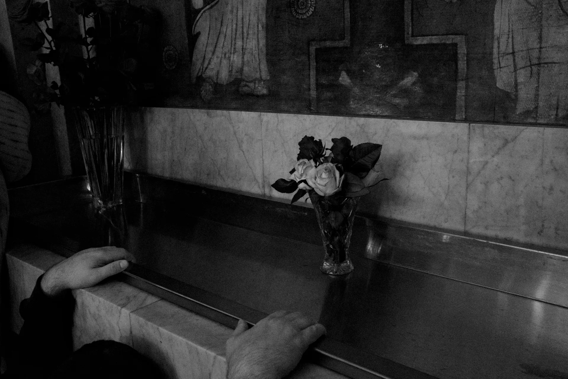 Man praying - Yerevan - Armenia