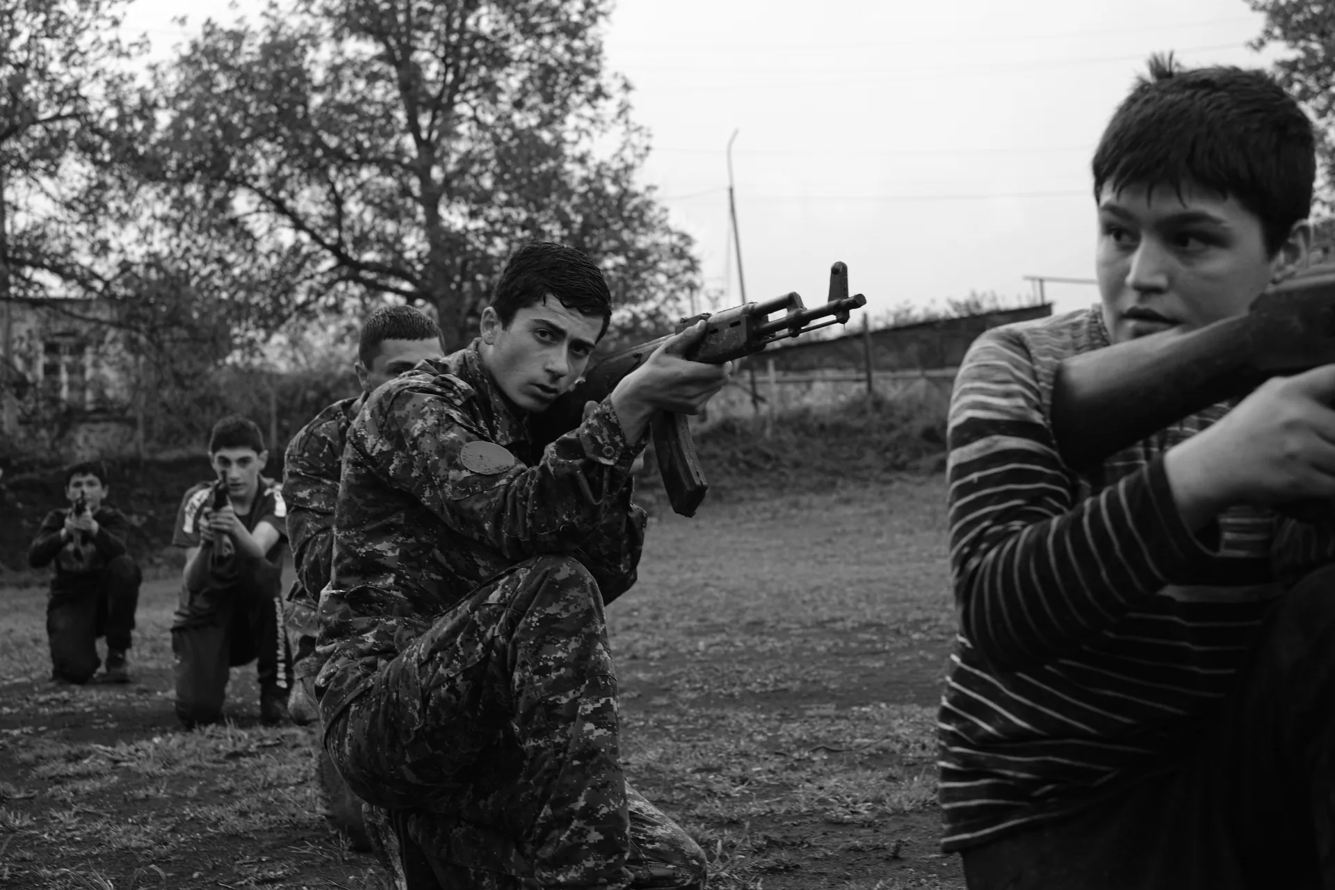 Kornidzor, border with Azerbaijan